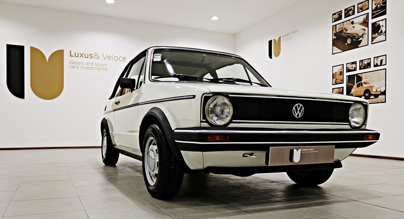 1981 VW Golf Cabriolet GLi  1.6 110HP - 102.300Kms